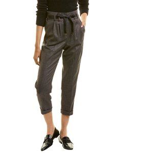 Peserico Cropped Wool-Blend Trouser